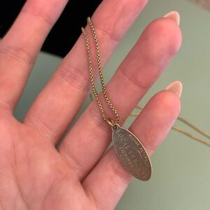Boutique!🦋 Gold Surfboard Necklace!